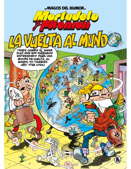 Mortadelo y Filemon La vuelta al mundo Magos del Humor 214
