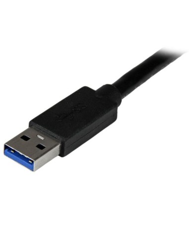 Adaptador de Vídeo Externo USB 3.0 a HDMI con Hub USB 1 Puerto - Tarjeta Gráfica Cable - 1080p