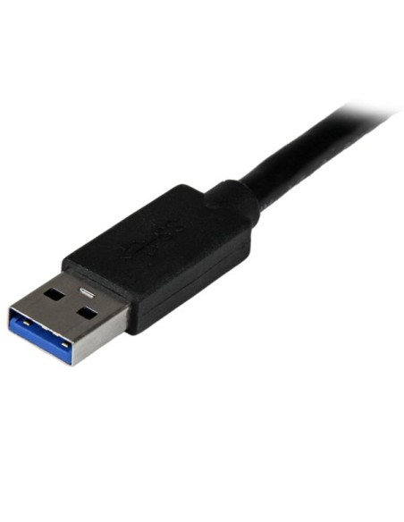 Adaptador de Vídeo Externo USB 3.0 a HDMI con Hub USB 1 Puerto - Tarjeta Gráfica Cable - 1080p