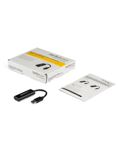 Adaptador USB 3.0 a HDMI - 1080p (1920x1200) - Adaptador Conversor Compacto de USB-A a HDMI para Monitor - Adaptador Gráfico Ex