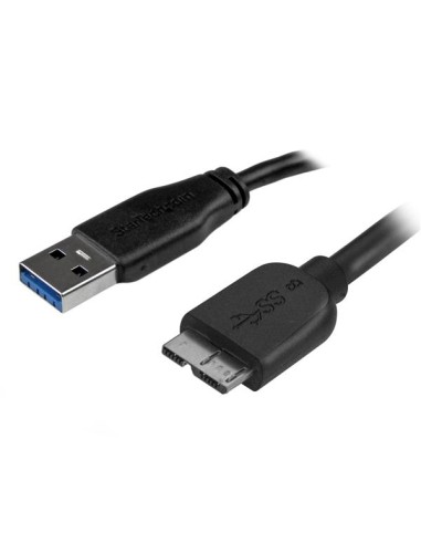 Cable micro USB 3.0 delgado de 0,5m