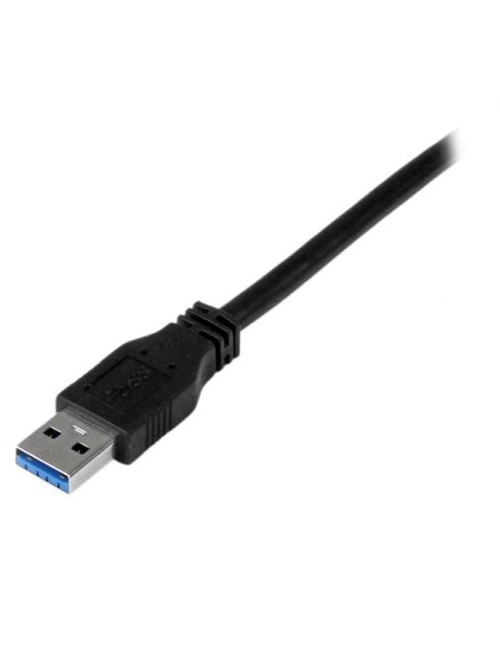 Cable Certificado 2m USB 3.0 Super Speed USB B Macho a USB A Macho Adaptador para Impresora - Negro