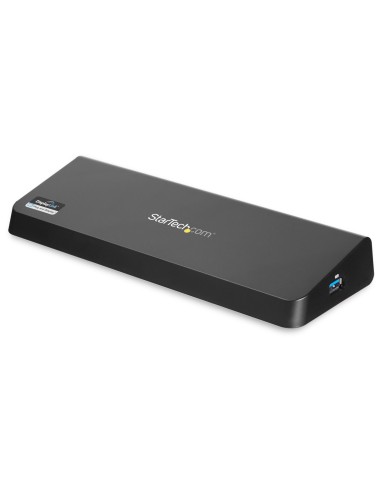 Docking Station USB 3.0 para 2 Monitores HDMI y DisplayPort 4K - USB 3.0 a 4x USB-A, Ethernet, HDMI y DP - Replicador de Puerto