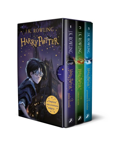 Harry Potter estuche con Harry Potter y la piedra filosofal Harry Potter y l