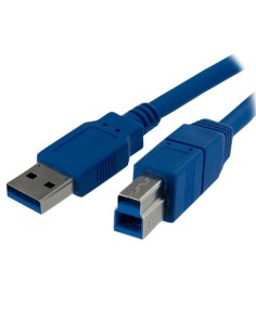 Cable USB 3.0 SuperSpeed de 1 metro - A Macho a B Macho 2