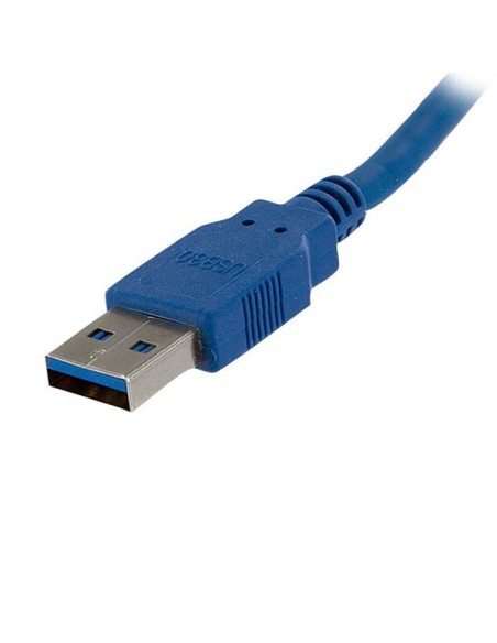 Cable 1m Extensión Alargador USB 3.0 SuperSpeed - Macho a Hembra USB A - Extensor - Azul