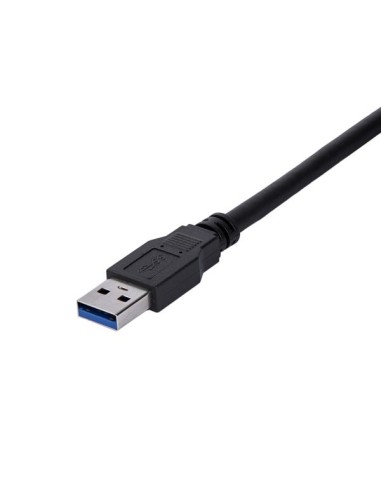 Cable 1m Extensión Alargador USB 3.0 SuperSpeed - Macho a Hembra USB A - Extensor - Negro