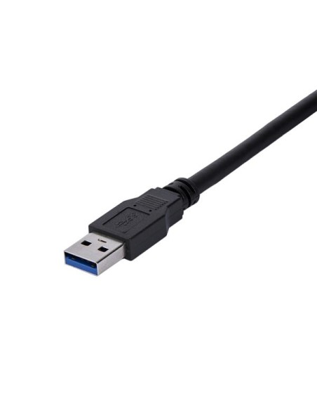 Cable 1m Extensión Alargador USB 3.0 SuperSpeed - Macho a Hembra USB A - Extensor - Negro