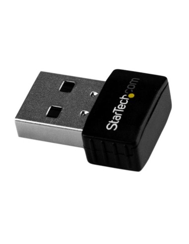 Micro Adaptador de Red Inalámbrica Wifi USB AC600 Externo - Wireless 1T1R 802.11ac - 2,4GHz y 5GHz