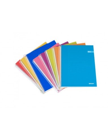CUADERNO TAPA DURA A5 80 HOJAS 60G Q.4X4 ANCOR 064919