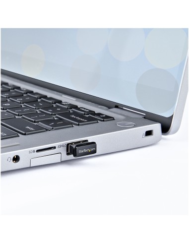 Adaptador USB a Bluetooth 5.0, Dongle Conversor para Ordenador/Portátil/Teclado/Ratón, Convertidor BT 5.0 para Auriculares con 