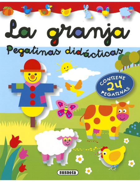 La granja pegatinas didacticas