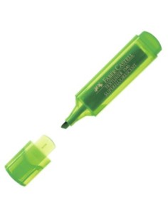 C 10 MARCADORES TEXTLINER 46 VERDE FABER CASTELL