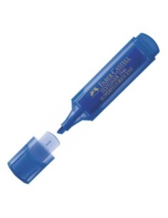 C 10 MARCADORES TEXTLINER 46 AZUL FABER CASTELL