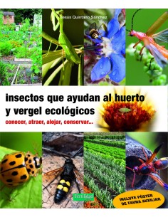 Insectos que ayudan al huerto y vergel ecologicos