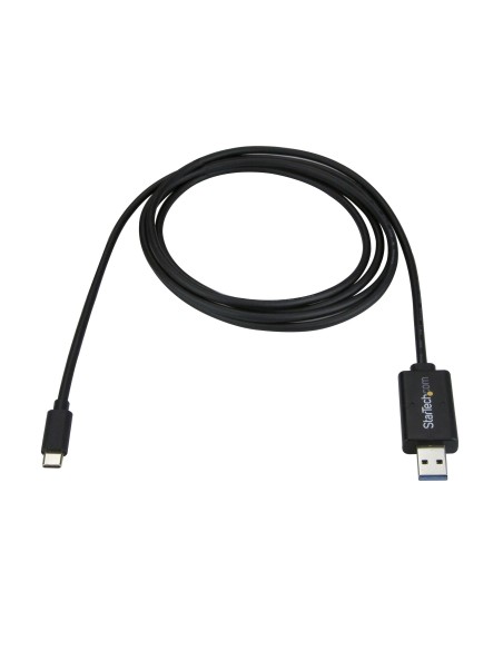 Cable de 2m de Transferencia de Datos para Mac y Windows USB 3.0 USBC a USBA - USB Tipo C
