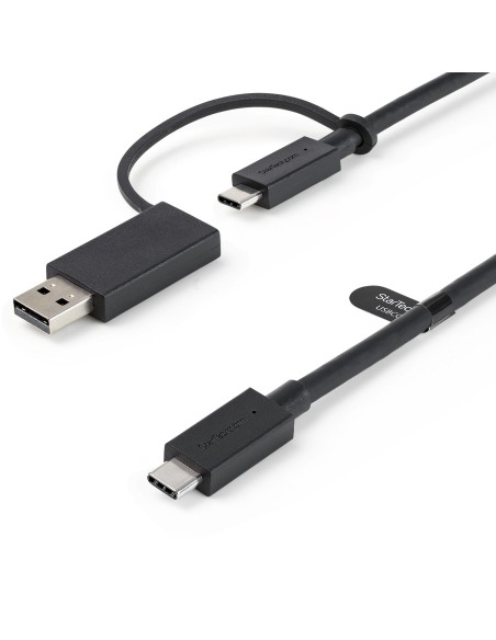 USBCCADP cable USB 1 m USB 3.2 Gen 2 (3.1 Gen 2) USB C Negro