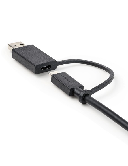 USBCCADP cable USB 1 m USB 3.2 Gen 2 (3.1 Gen 2) USB C Negro