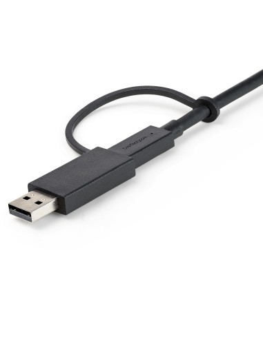 USBCCADP cable USB 1 m USB 3.2 Gen 2 (3.1 Gen 2) USB C Negro