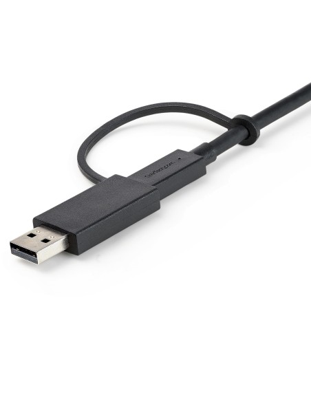 USBCCADP cable USB 1 m USB 3.2 Gen 2 (3.1 Gen 2) USB C Negro