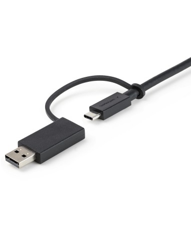 USBCCADP cable USB 1 m USB 3.2 Gen 2 (3.1 Gen 2) USB C Negro