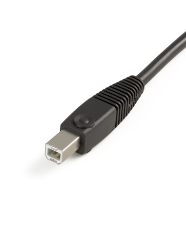 Cable KVM 4 en 1 de 1,8m con DVI USB Audio y Micrófono