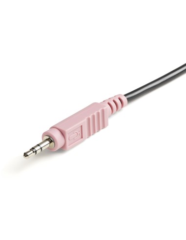 Cable KVM 4 en 1 de 1,8m con DVI USB Audio y Micrófono