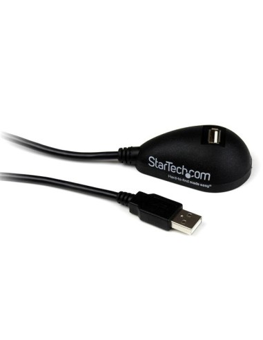Cable de 1,5m de Extensión Alargador USB 2.0 de Sobremesa - Macho a Hembra USB A
