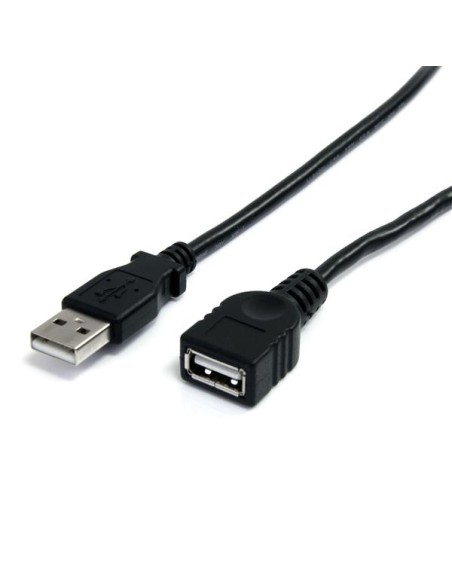 Cable de 1,8m de Extensión Alargador USB 2.0 - Macho a Hembra USB A - Extensor
