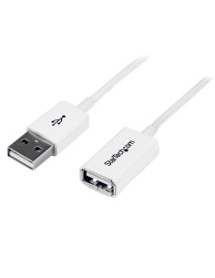 Cable de 3m de Extensión Alargador USB 2.0 - Macho a Hembra USB A - Extensor - Blanco 2