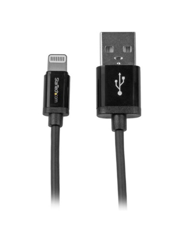 Cable Lightning a USB de 1m - Cable Cargador para iPhone / iPad / iPod - Cable de Carga Rápida - Certificación MFi de Apple - N