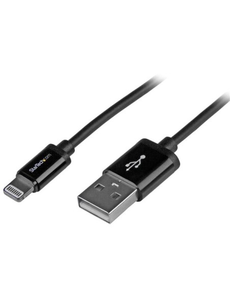 Cable Lightning a USB de 1m - Cable Cargador para iPhone / iPad / iPod - Cable de Carga Rápida - Certificación MFi de Apple - N