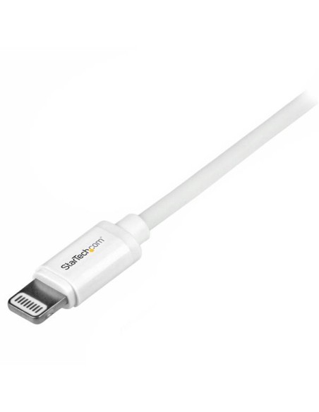 Cable 1m Lightning 8 Pin a USB A 2.0 para Apple iPod iPhone 5 iPad - Blanco