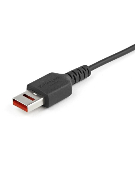 Cable de 1m Adaptador Bloqueador USB de Datos  Adaptador USB a Micro USB de Carga Segura  Micro USBC Solo de Carga para Table