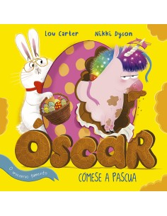 Oscar o unicorno famento comese a pascua