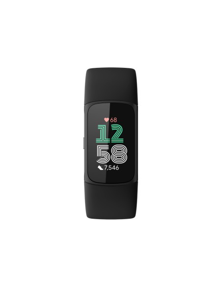 Charge 6 AMOLED Pulsera de actividad Negro