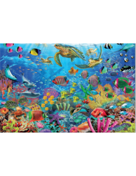 TORTUGAS EN EL PARAISO PUZZLE 1000 PIEZAS