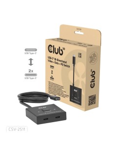 USB-C® Bi-Directional Video + Data + PD Switch
