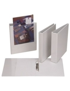 CARPETA CANGURO A4 2 ANILLAS 16MM COLOR BLANCO