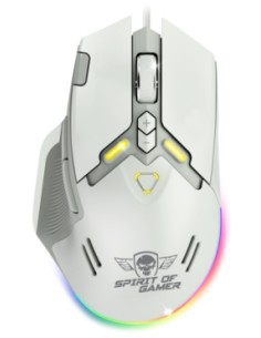 ELITE M60 ARTIC ratón Juego mano derecha USB Tipo C Óptico 20000 DPI