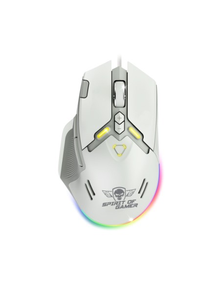 ELITE M60 ARTIC ratón Juego mano derecha USB Tipo C Óptico 20000 DPI