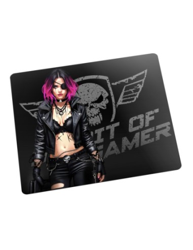 PHANTOM Alfombrilla de ratón para juegos Negro