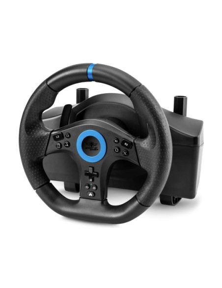 SOG-RWP5 mando y volante Negro, Azul USB Volante + Pedales Digital PlayStation 5, PlayStation 4, Nintendo Switch 2, Xbox Series 