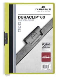 DURACLIP archivador Verde