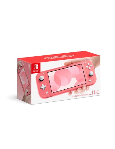 Switch Lite videoconsola portátil 14 cm (5.5") 32 GB Pantalla táctil Wifi Coral