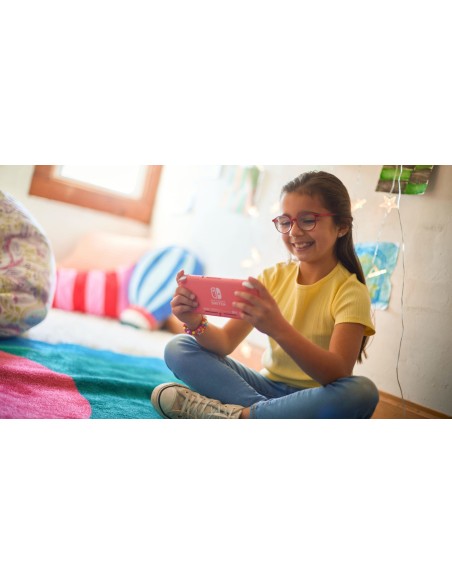 Switch Lite videoconsola portátil 14 cm (5.5") 32 GB Pantalla táctil Wifi Coral