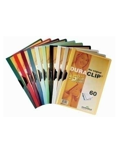 DuraClip Original 60 A4 Dark Green archivador PVC Verde
