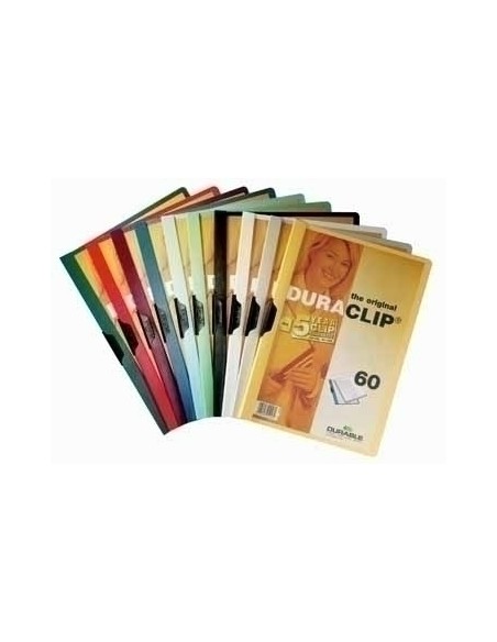 DuraClip Original 60 A4 Dark Green archivador PVC Verde