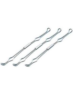 BOLSA 10 COMPRESOR CARPETAS DE ANILLAS METAL.