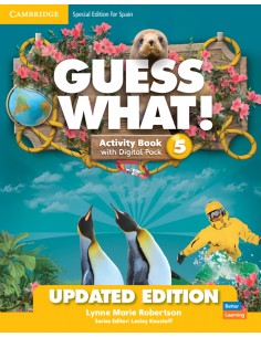 Guess WhatSpecial edition for Spain Updated Level 5 Activity Book with Digital